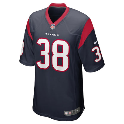 Houston Texans Buddy Howell Game Navy Football Jersey product image