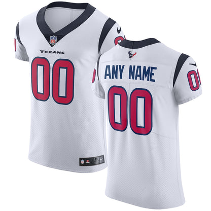 Houston Texans Custom White Football Jersey product image