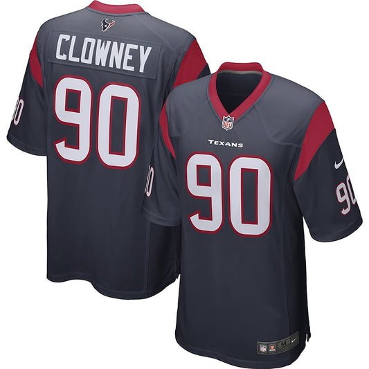Houston Texans Game Navy Football Jersey product image