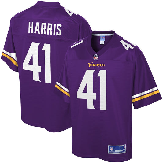Minnesota Vikings Anthony Harris Pro Line Team Color Purple Football Jersey product image