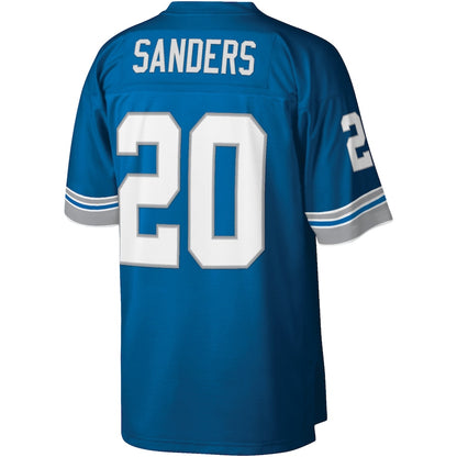 Detroit Lions Barry Sanders Legacy Blue Football Jersey product image