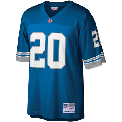 Detroit Lions Barry Sanders Legacy Blue Football Jersey product image