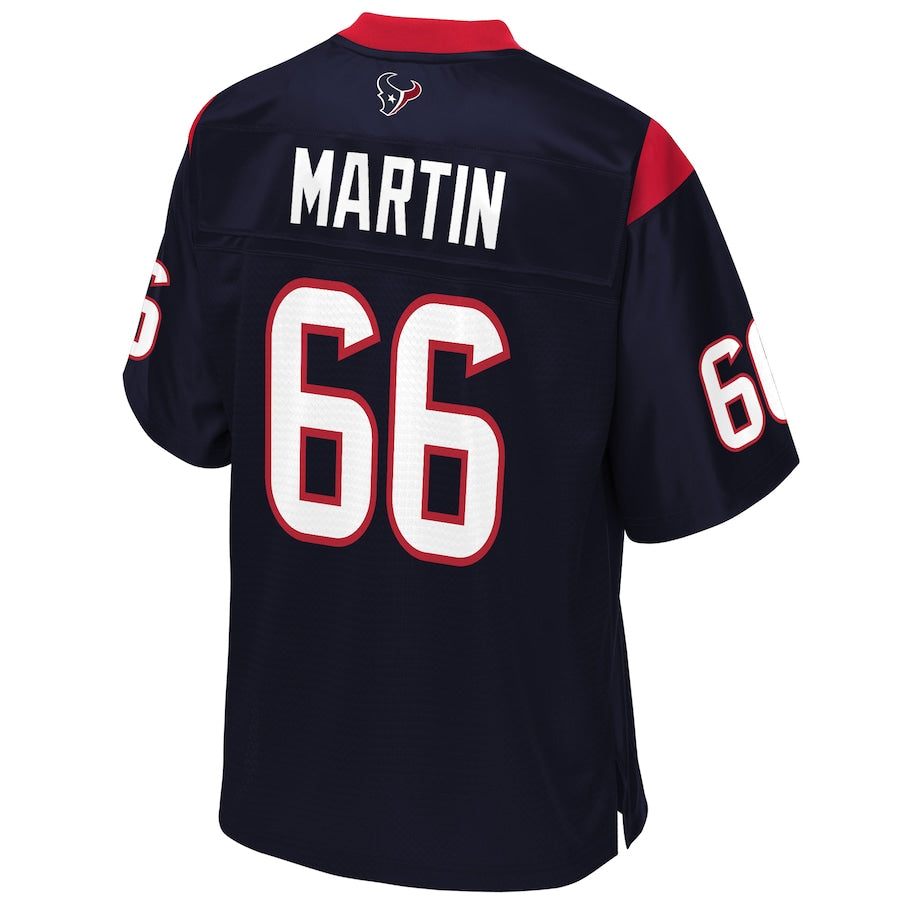 Houston Texans Nick Martin Pro Line Big & Tall Navy Football Jersey product image