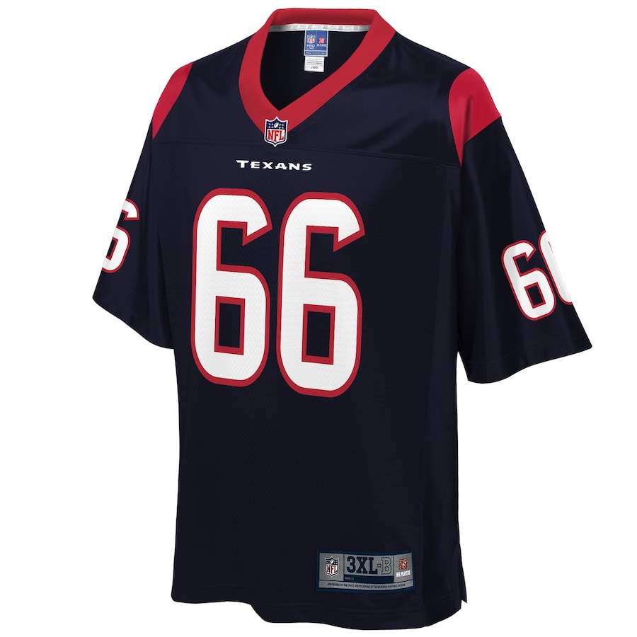 Houston Texans Nick Martin Pro Line Big & Tall Navy Football Jersey product image