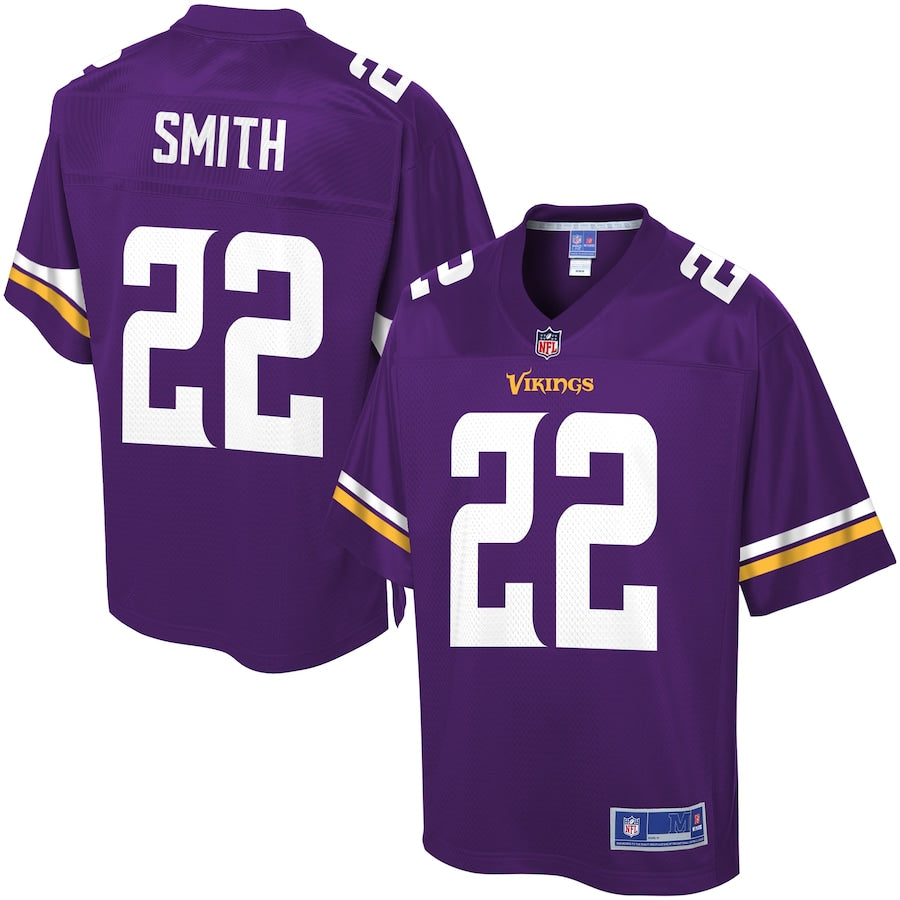 Minnesota Vikings Harrison Smith Pro Line Team Color Purple Football Jersey product image