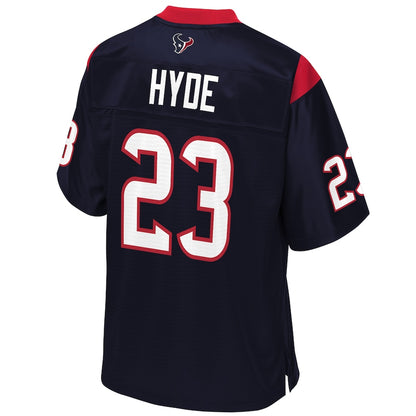 Houston Texans Carlos Hyde Pro Line Big & Tall Navy Football Jersey product image