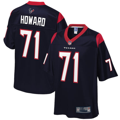 Houston Texans Tytus Howard Pro Line Big & Tall Navy Football Jersey product image