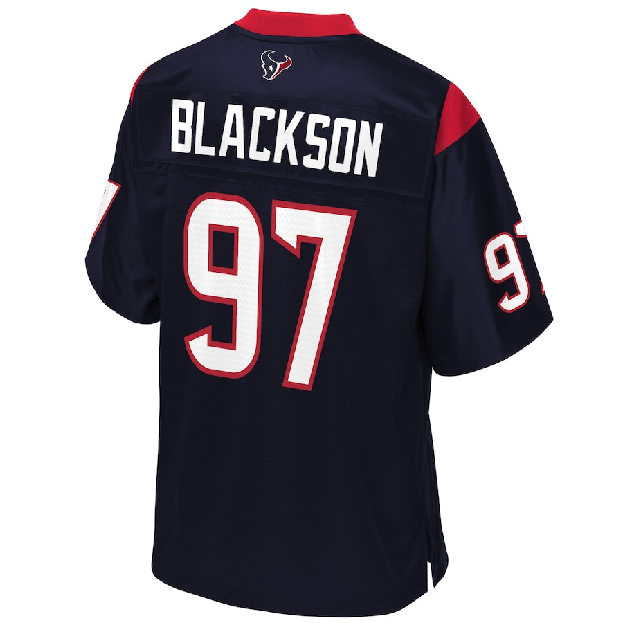 Houston Texans Angelo Blackson Pro Line Big & Tall Navy Football Jersey product image