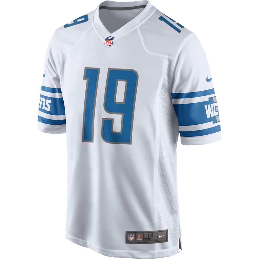 Detroit Lions Kenny Golladay Game White Football Jersey product image