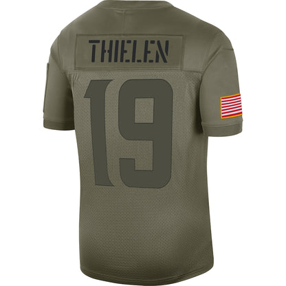 Minnesota Vikings Adam Thielen Limited Salute To Service Olive Football Jersey product image
