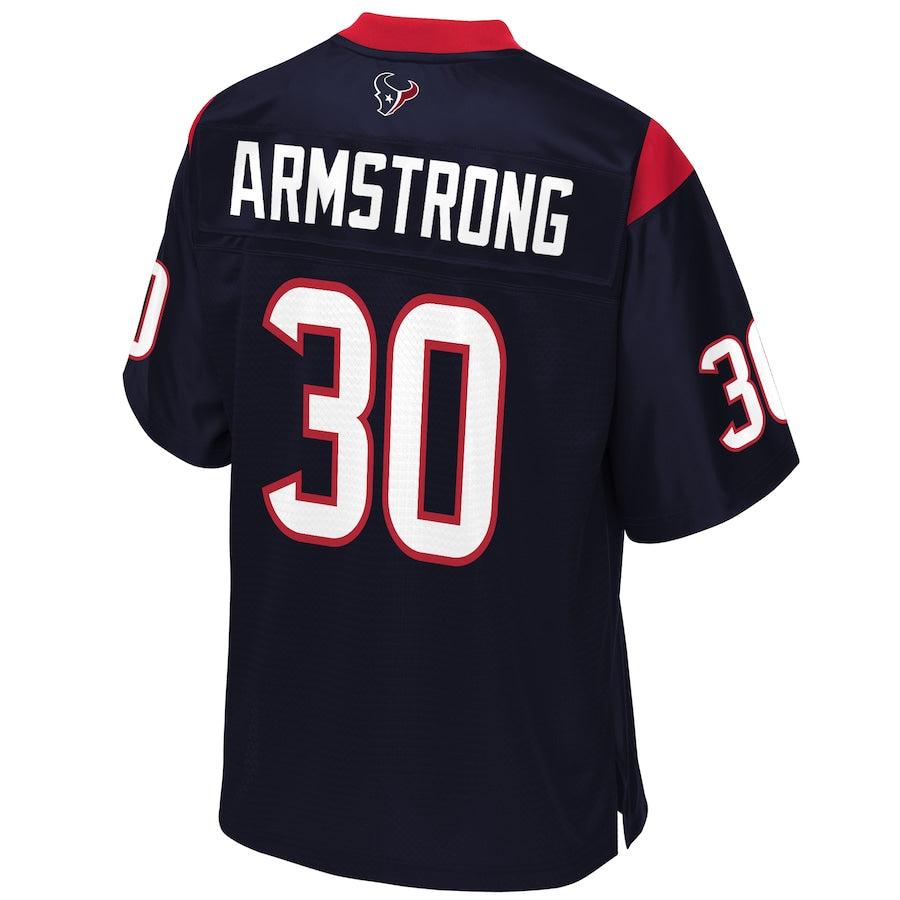 Houston Texans Cornell Armstrong Pro Line Navy Football Jersey product image