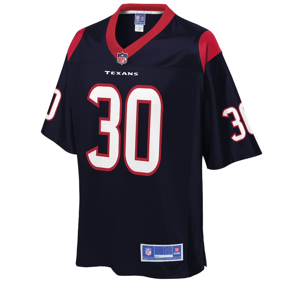 Houston Texans Cornell Armstrong Pro Line Navy Football Jersey product image