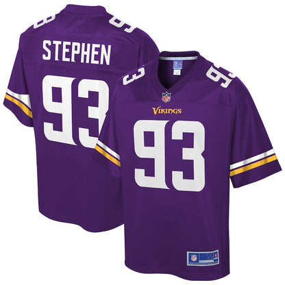 Minnesota Vikings Shamar Stephen Pro Line Purple Football Jersey product image