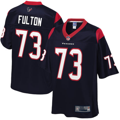 Houston Texans Zach Fulton Pro Line Big & Tall Team Color Navy Football Jersey product image