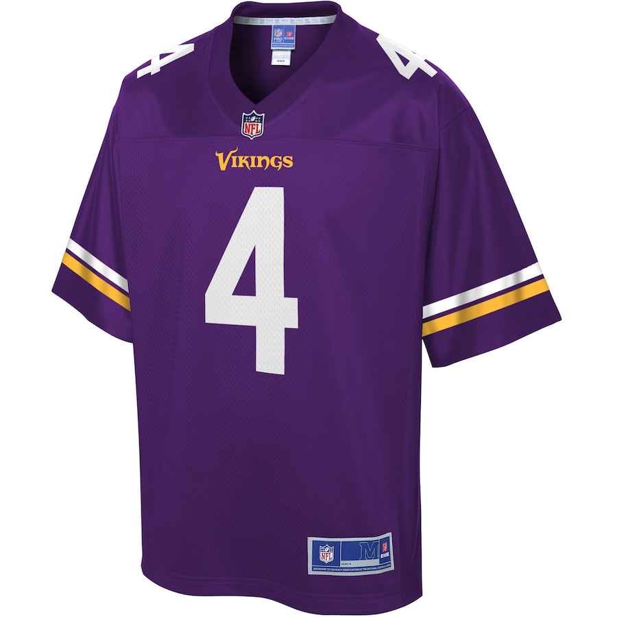 Minnesota Vikings Sean Mannion Pro Line Purple Football Jersey product image
