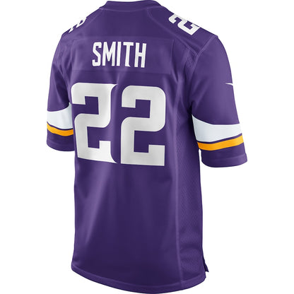 Minnesota Vikings Harrison Smith Game Purple Football Jersey product image