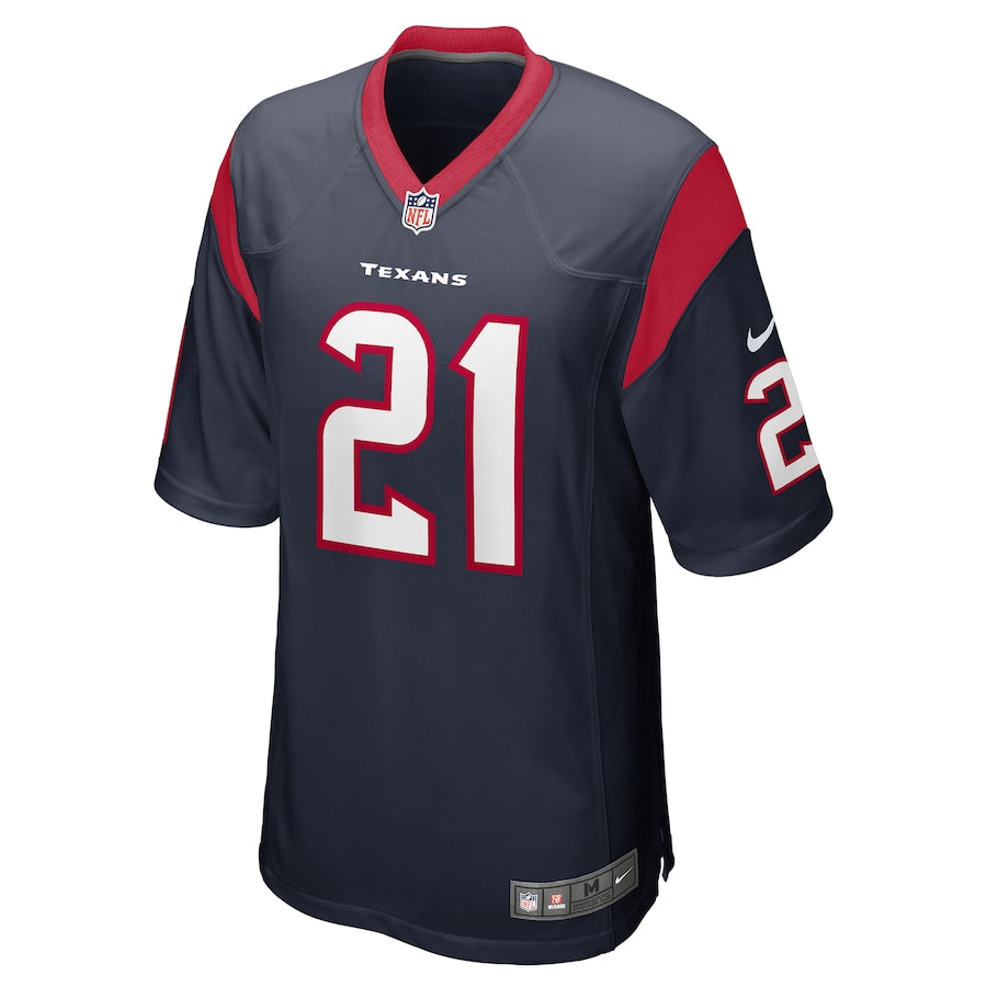 Houston Texans Bradley Roby Game Navy Football Jersey product image