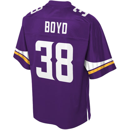 Minnesota Vikings Kris Boyd Pro Line Purple Football Jersey product image