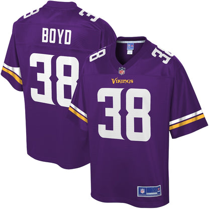 Minnesota Vikings Kris Boyd Pro Line Purple Football Jersey product image