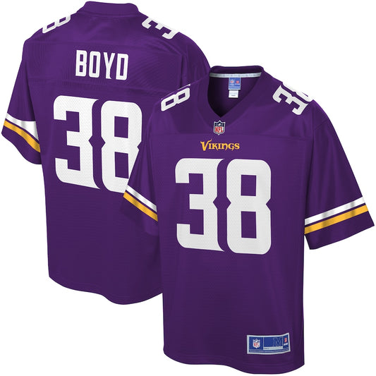 Minnesota Vikings Kris Boyd Pro Line Purple Football Jersey product image