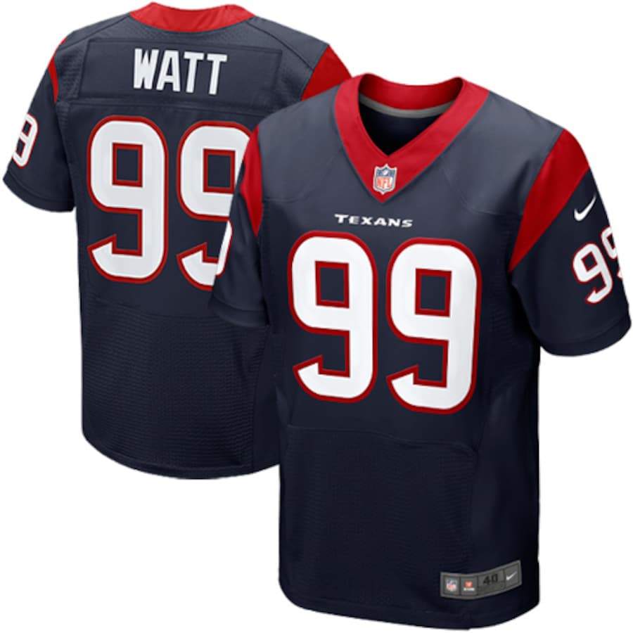 Houston Texans Navy Football Jersey product image