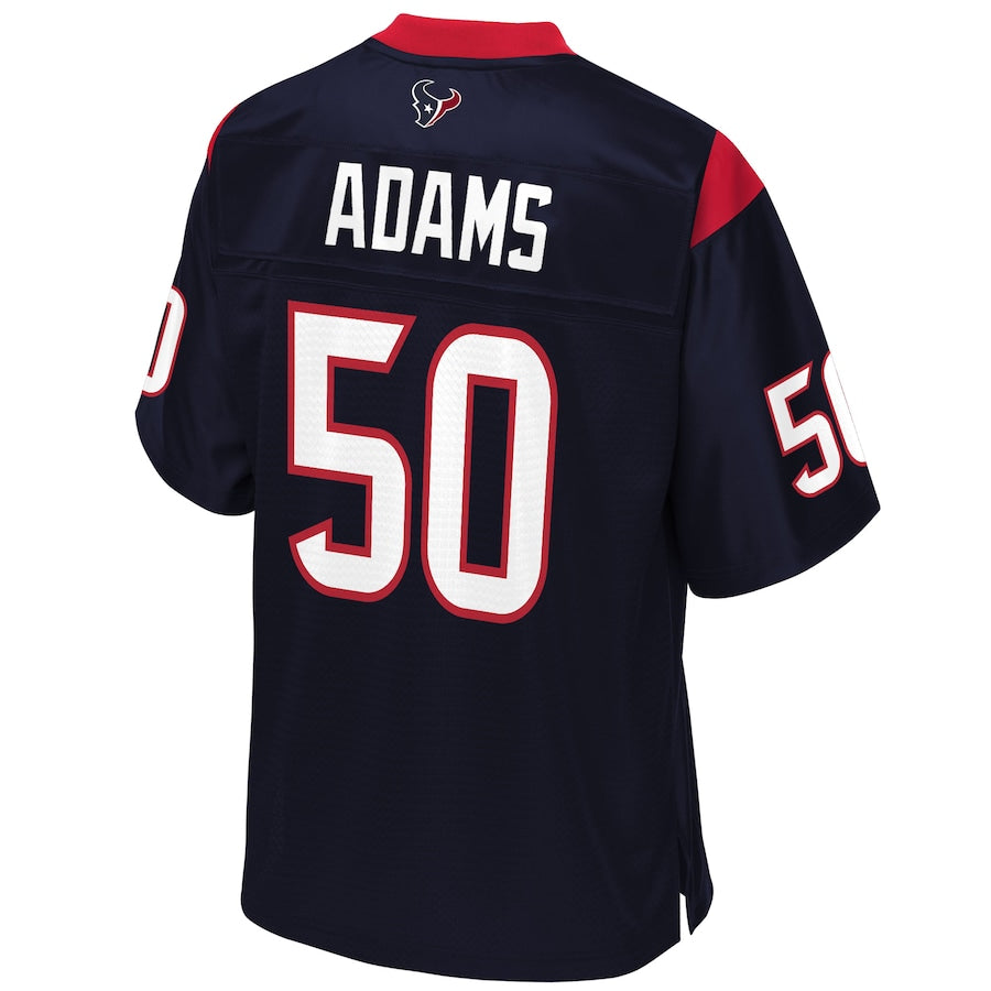 Houston Texans Tyrell Adams Pro Line Big & Tall Navy Football Jersey product image