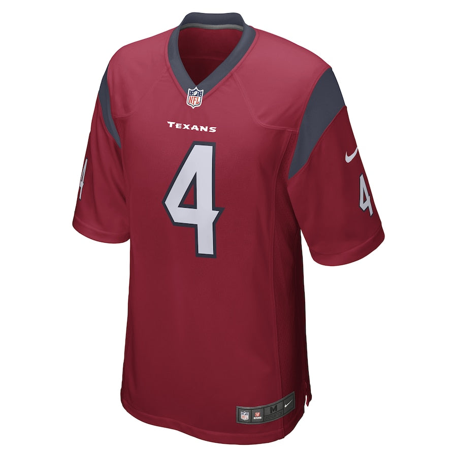 Houston Texans Game Red Football Jersey product image