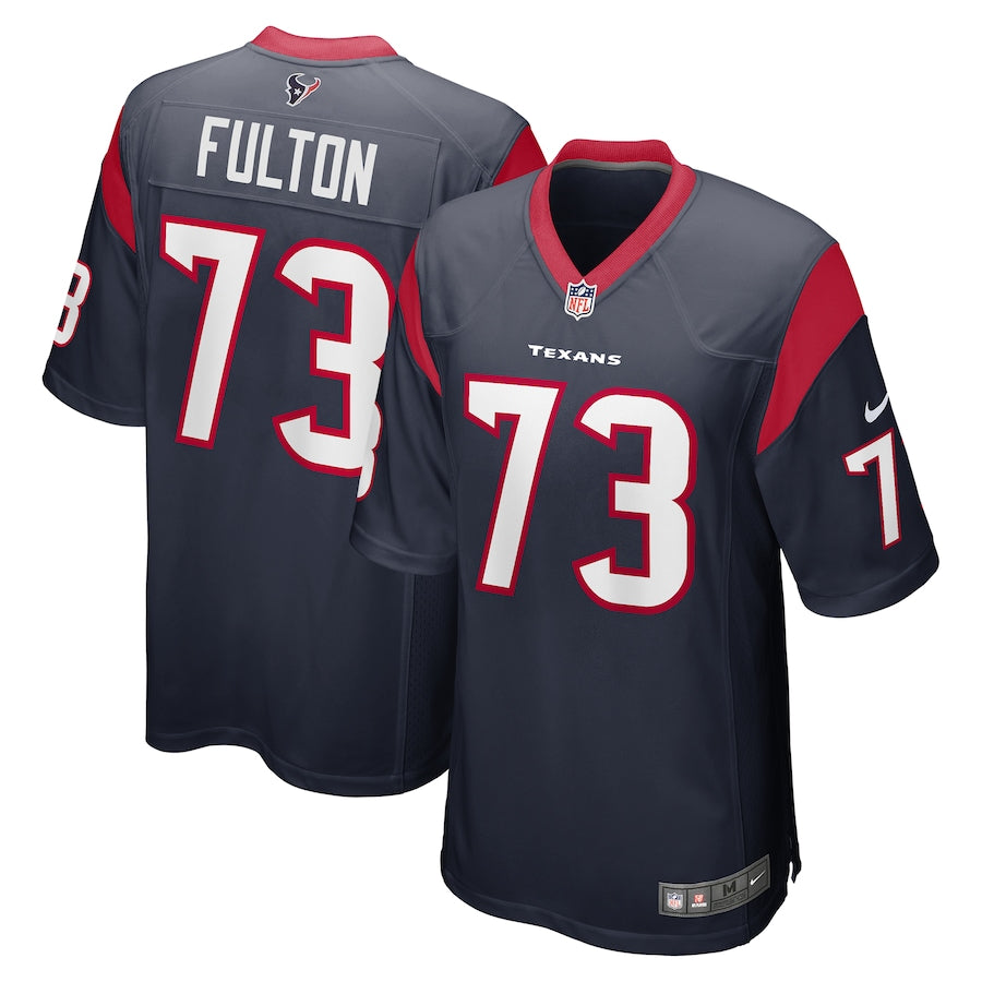 Houston Texans Zach Fulton Game Navy Football Jersey product image