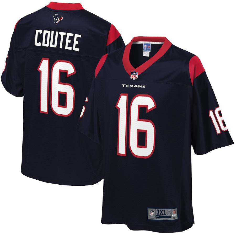 Houston Texans Keke Coutee Pro Line Big & Tall Navy Football Jersey product image