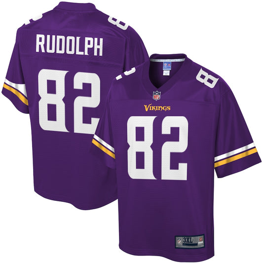 Minnesota Vikings Kyle Rudolph Pro Line Big & Tall Purple Football Jersey product image