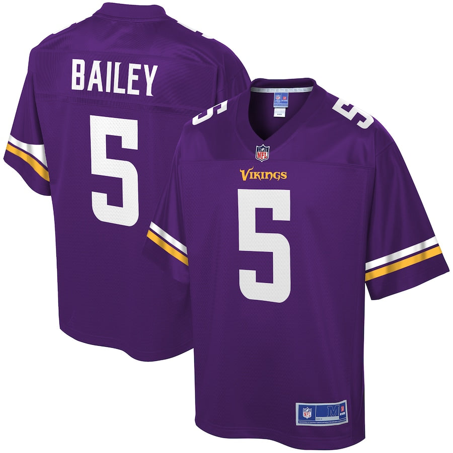 Minnesota Vikings Dan Bailey Pro Line Purple Football Jersey product image