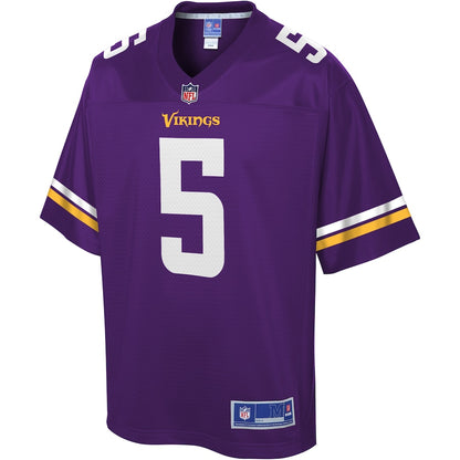 Minnesota Vikings Dan Bailey Pro Line Purple Football Jersey product image