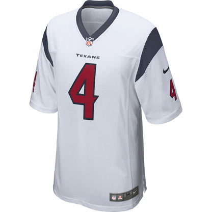Houston Texans Deshaun Watson Game White Football Jersey product image