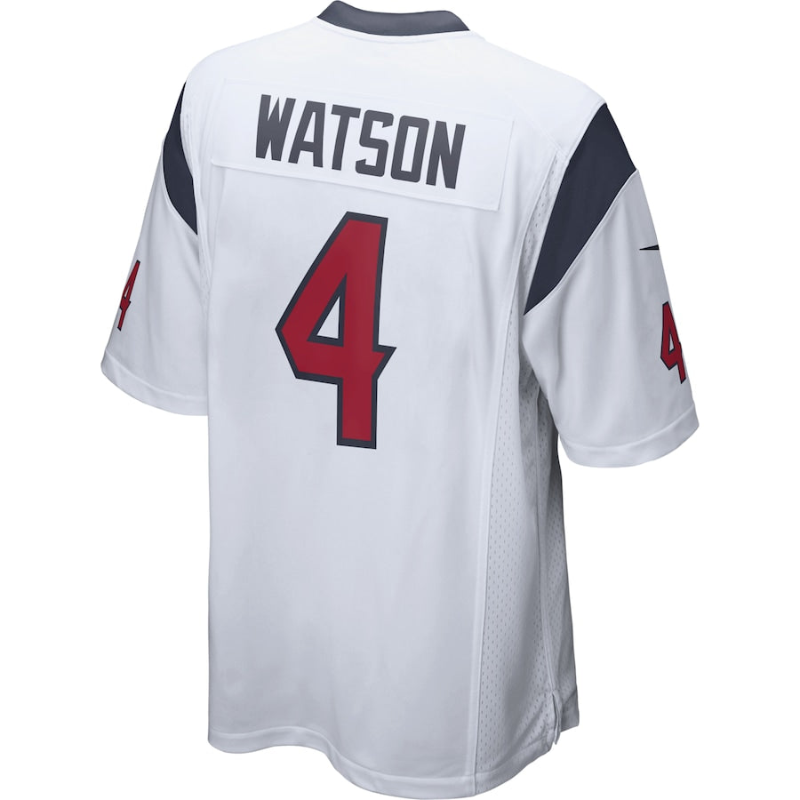 Houston Texans Deshaun Watson Game White Football Jersey product image