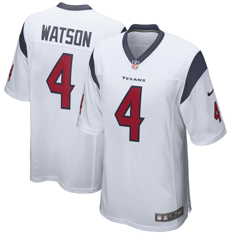 Houston Texans Deshaun Watson Game White Football Jersey product image