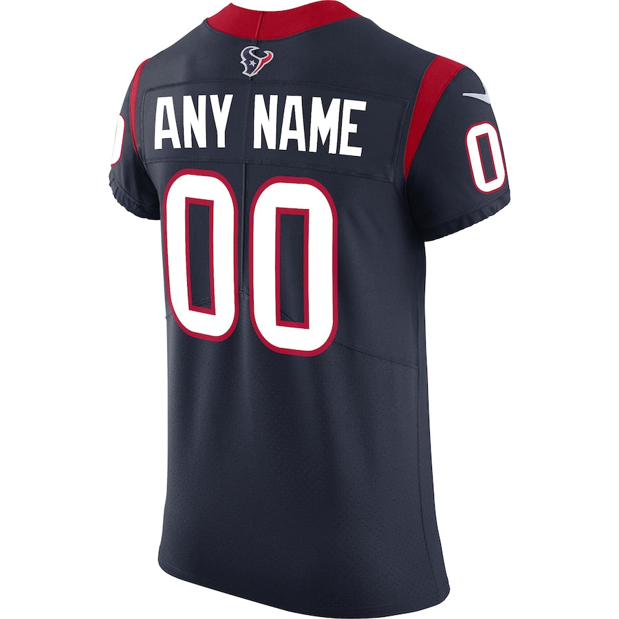 Houston Texans Navy Custom Navy Football Jersey product image