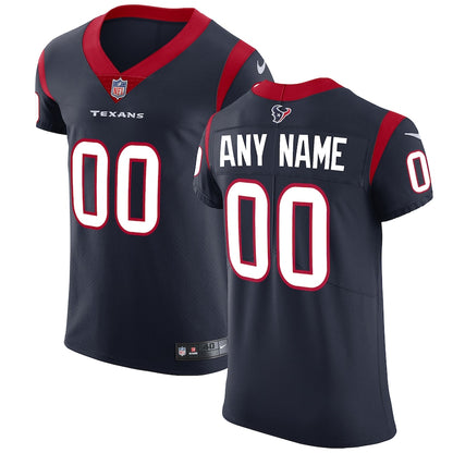 Houston Texans Navy Custom Navy Football Jersey product image