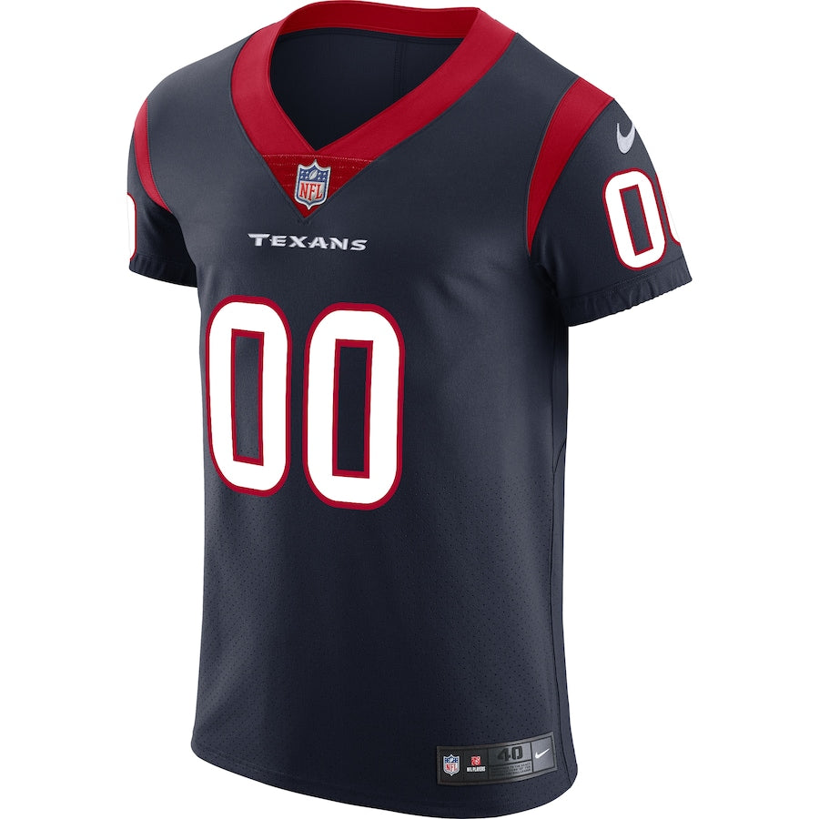 Houston Texans Navy Custom Navy Football Jersey product image