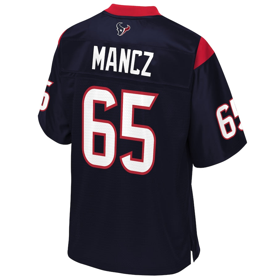 Houston Texans Greg Mancz Pro Line Big & Tall Navy Football Jersey product image