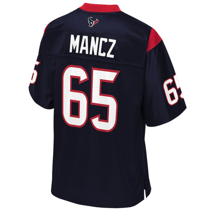 Houston Texans Greg Mancz Pro Line Big & Tall Navy Football Jersey product image
