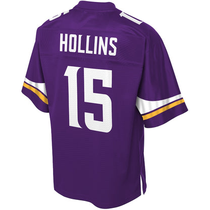 Minnesota Vikings Alexander Hollins Pro Line Purple Football Jersey product image