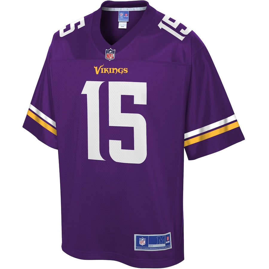 Minnesota Vikings Alexander Hollins Pro Line Purple Football Jersey product image