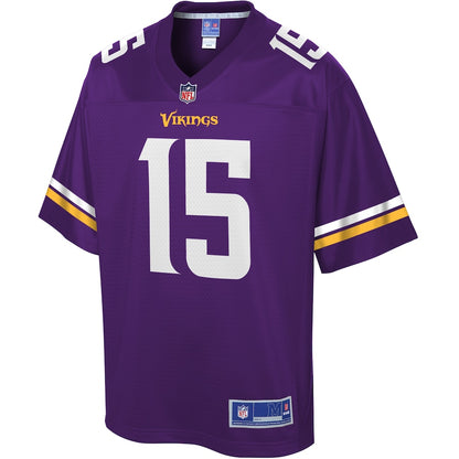 Minnesota Vikings Alexander Hollins Pro Line Purple Football Jersey product image