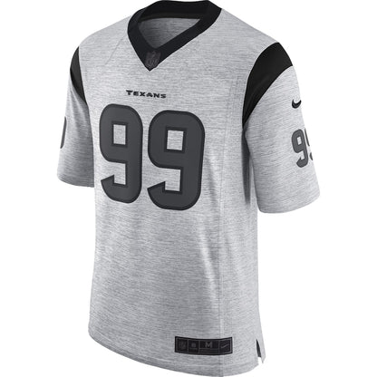 Houston Texans J.j. Watt Limited Gray Football Jersey product image