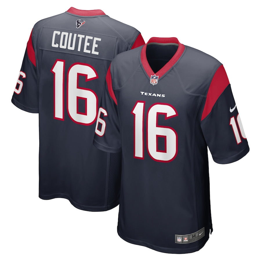 Houston Texans Keke Coutee Game Navy Football Jersey product image