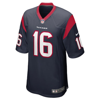 Houston Texans Keke Coutee Game Navy Football Jersey product image
