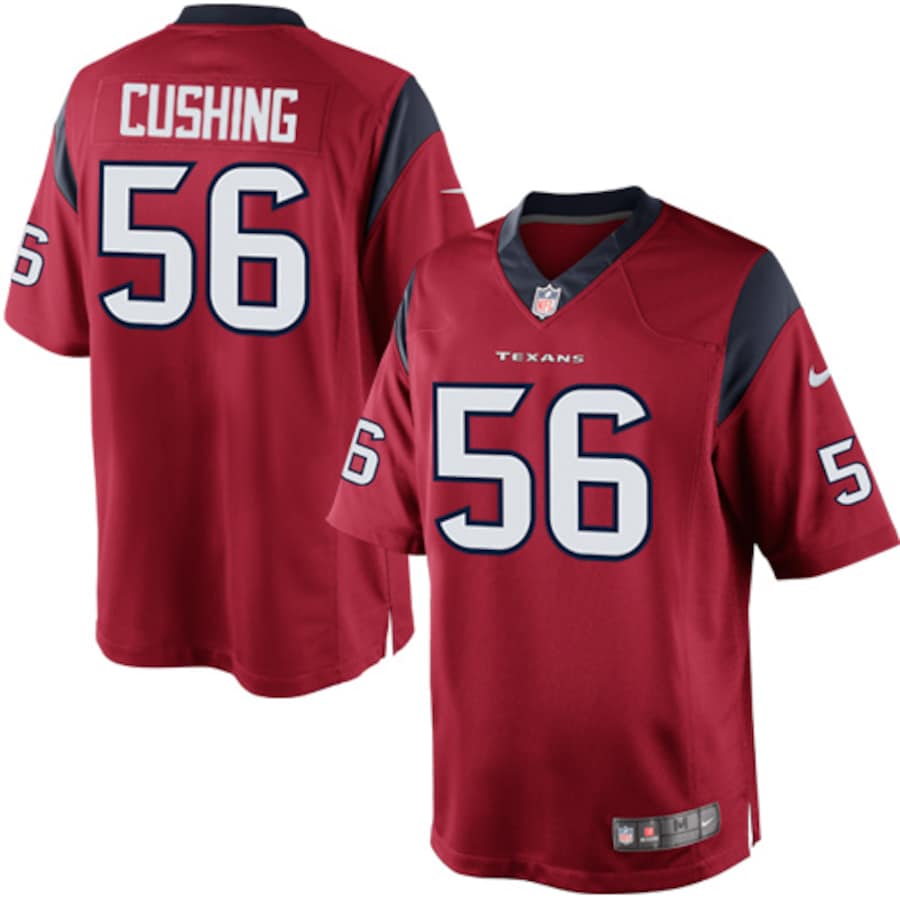 Houston Texans Brian Cushing Alternate Limited Red Football Jersey product image