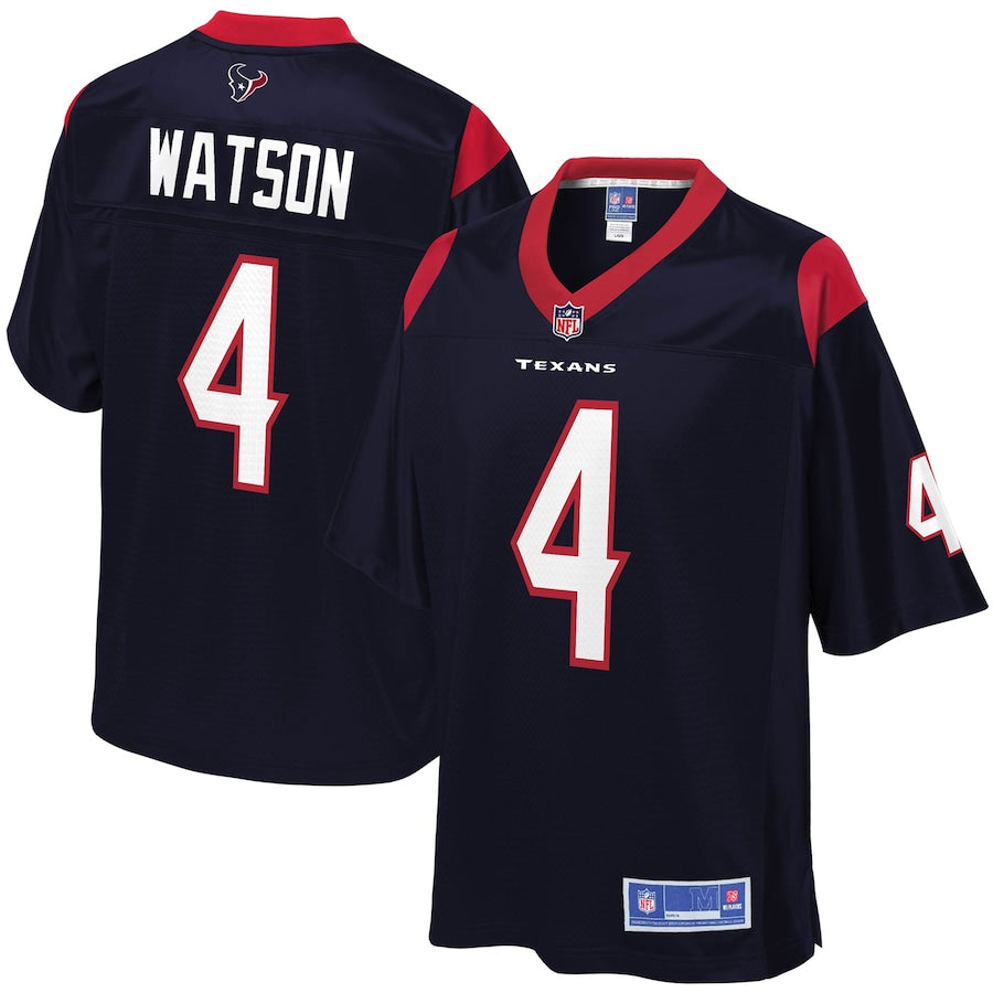 Houston Texans Deshaun Watson Pro Line Navy Football Jersey product image