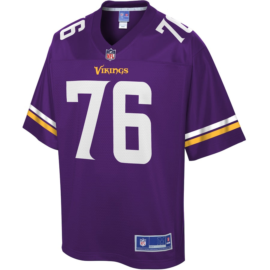 Minnesota Vikings Aviante Collins Pro Line Team Color Purple Football Jersey product image