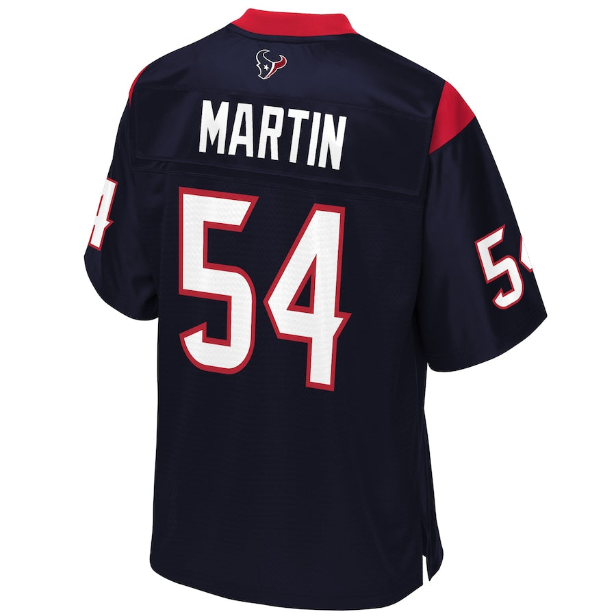 Houston Texans Jacob Martin Pro Line Navy Football Jersey product image